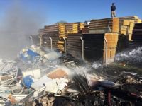 HURDALIKTA YANGIN ÇIKTI