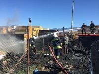 HURDALIKTA YANGIN ÇIKTI