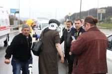 KAVŞAKTA KAZA, 5 YARALI