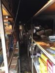 KIRTASİYE DEPOSU ALEV ALEV YANDI