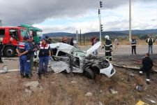 KORKUNÇ KAZADA 1 KİŞİ ÖLDÜ