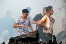 KOVALARLA SÖNDÜRMEYE ÇALIŞTILAR