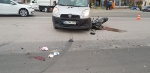 MOTOSİKLET SÜRÜCÜSÜ ÖLÜMDEN DÖNDÜ