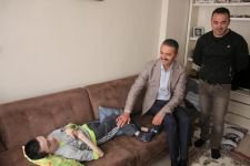 MUSTAFA YİĞİT'E 50 BİN TL DESTEK