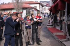 OLAY YERİNDE KEŞİF YAPTILAR