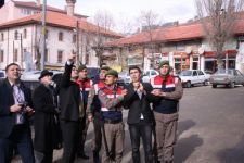 OLAY YERİNDE KEŞİF YAPTILAR