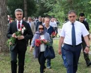 PROTOKOL ŞEHİTLİKTE