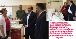 "ŞEHİR HASTANESİNİ BOLU'YA KAZANDIRACAĞIZ"