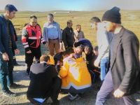 TAKLA ATAN ARAÇTAN SAĞ KURTULDULAR