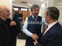 TANJU ÖZCAN, BAŞKAN YILMAZ'I ZİYARET ETTİ