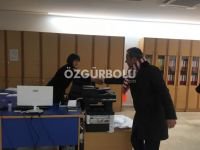 TANJU ÖZCAN, BAŞKAN YILMAZ'I ZİYARET ETTİ