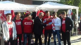 TEK TEK VATANDAŞLARLA KONUŞTU