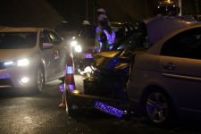 TEM'DE ZİNCİRLEME KAZA