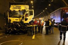 TÜNELDE FECİ KAZA 1 ÖLÜ
