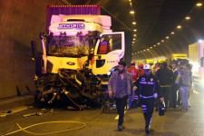 TÜNELDE FECİ KAZA 1 ÖLÜ