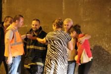 TÜNELİN İÇİNDEYKEN ALEV ALEV YANDI