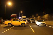 TÜNELİN İÇİNDEYKEN ALEV ALEV YANDI