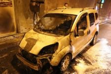 TÜNELİN İÇİNDEYKEN ALEV ALEV YANDI