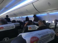 UÇAKTA KISA SÜRELİ PANİK YAŞANDI