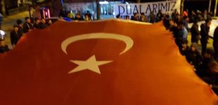 ÜLKÜCÜLER GEREDE’DE YÜRÜDÜ