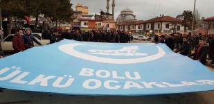 ÜLKÜCÜLER GEREDE’DE YÜRÜDÜ