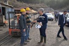 VALİ BARUŞ MADEN OCAĞINI İNCELEDİ