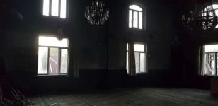 YANAN CAMİ BÜYÜK HASAR GÖRDÜ