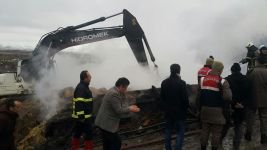 YANGIN AHIR VE SAMANLIĞI YOK ETTİ