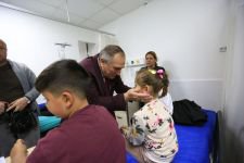 YILMAZ YARALI ÖĞRENCİLERİ ZİYARET ETTİ