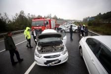 12 ARAÇ BİRBİRİNE GİRDİ....