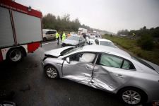 12 ARAÇ BİRBİRİNE GİRDİ....