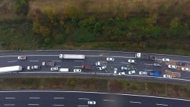 12 ARAÇ BİRBİRİNE GİRDİ....