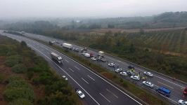 12 ARAÇ BİRBİRİNE GİRDİ....