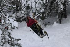 2 METRE KARDA BÖYLE KURTARILDILAR