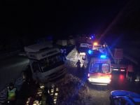 20 ARAÇ BİRBİRİNE GİRDİ...