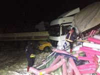 20 ARAÇ BİRBİRİNE GİRDİ...