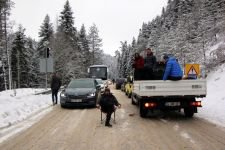 ABANT YOLUNDA KAR ÇİLESİ