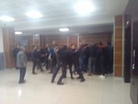 ADLİYEDE ORTALIK KARIŞTI