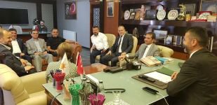 BANDAKÇIOĞLU'NDAN AK PARTİ'YE ZİYARET