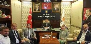 BANDAKÇIOĞLU'NDAN AK PARTİ'YE ZİYARET