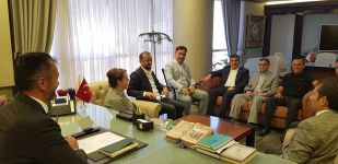 BANDAKÇIOĞLU'NDAN AK PARTİ'YE ZİYARET