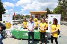 BAŞKAN ÖZCAN ARILAR İÇİN PEDAL ÇEVİRDİ