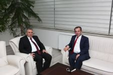 BAŞKAN ÖZCAN İL EMNİYET MÜDÜRLÜĞÜ'NÜ ZİYARET ETTİ