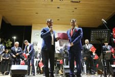 BAŞKAN ÖZCAN COŞTU, COŞTURDU