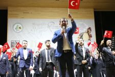 BAŞKAN ÖZCAN COŞTU, COŞTURDU