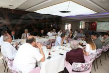 BAŞKAN ÖZCAN MUHTARLARLA BULUŞTU