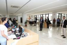 BAŞKAN ÖZCAN PERSONELLE BAYRAMLAŞTI