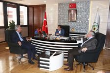 BAŞKAN ÖZCAN'A SERİNDAĞ ZİYARETİ