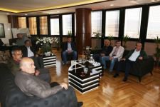 BAŞKAN ÖZCAN'A SERİNDAĞ ZİYARETİ