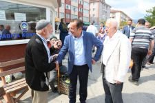 BAŞKAN ÖZCAN'DAN ESNAF ZİYARETİ